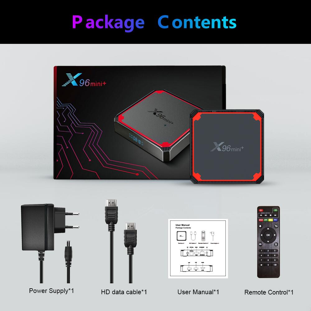 Enhance Your Entertainment with X96mini+ Amlogic S905W4 ott tv box