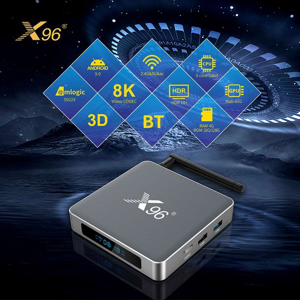 Maximize Your Fun with X96 X9 Amlogic S922X streaming player