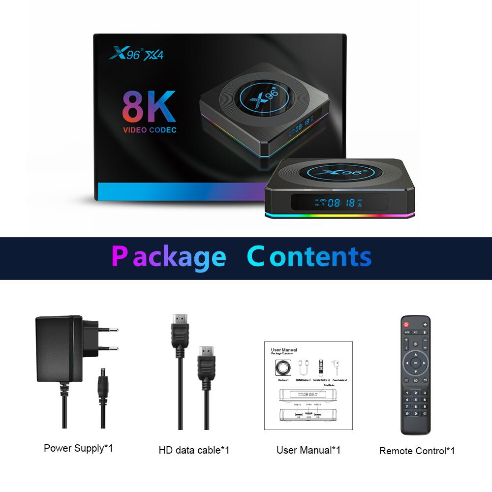 X96 X4 amlogic S905X4 streaming player: Your Perfect Home Theater System