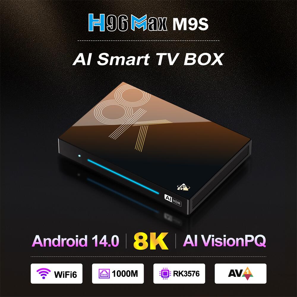 H96 Max M9S RockChip RK3576 streaming player: Entertainment Crafted in China