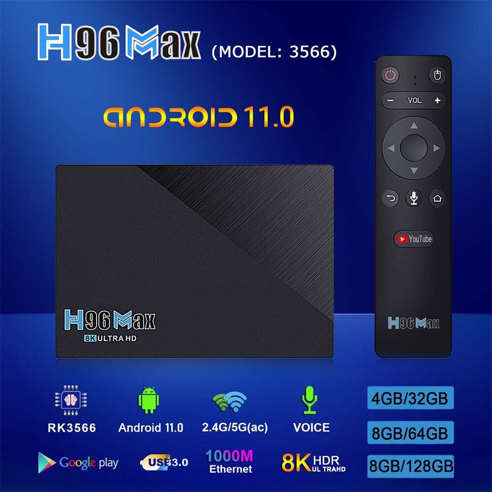 Revolutionize Your Life with H96 Max RK3566 Rockchip RK3566 streaming player