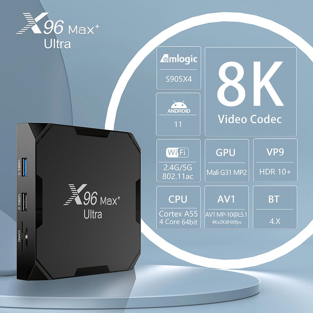 ODM X96max+Ultra IPTV Boxes: Redefining Entertainment Experience