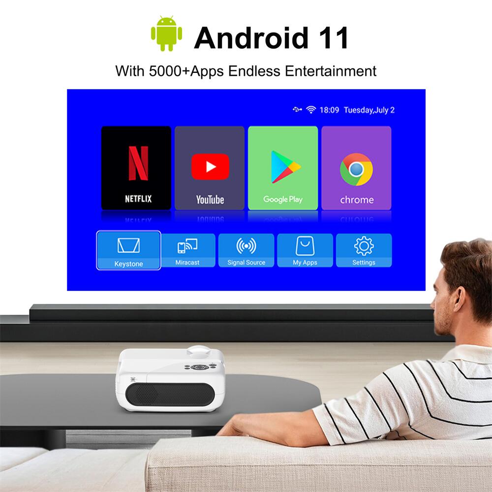 Maximize Your Fun with H96Max PJ-X6 Allwinner H713 android Projector