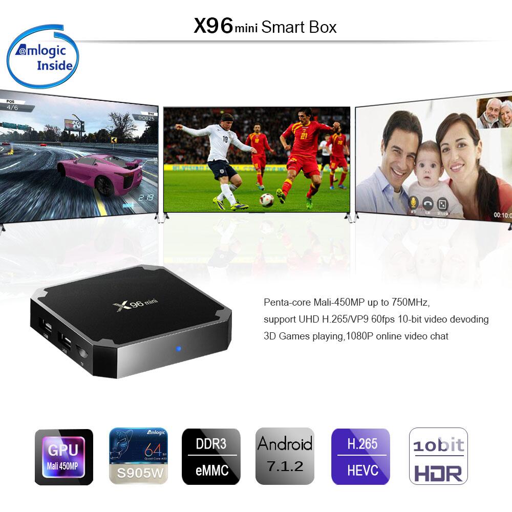 The Newest Delight in TV Boxes: X96mini Amlogic S905W2 smart tv boxes