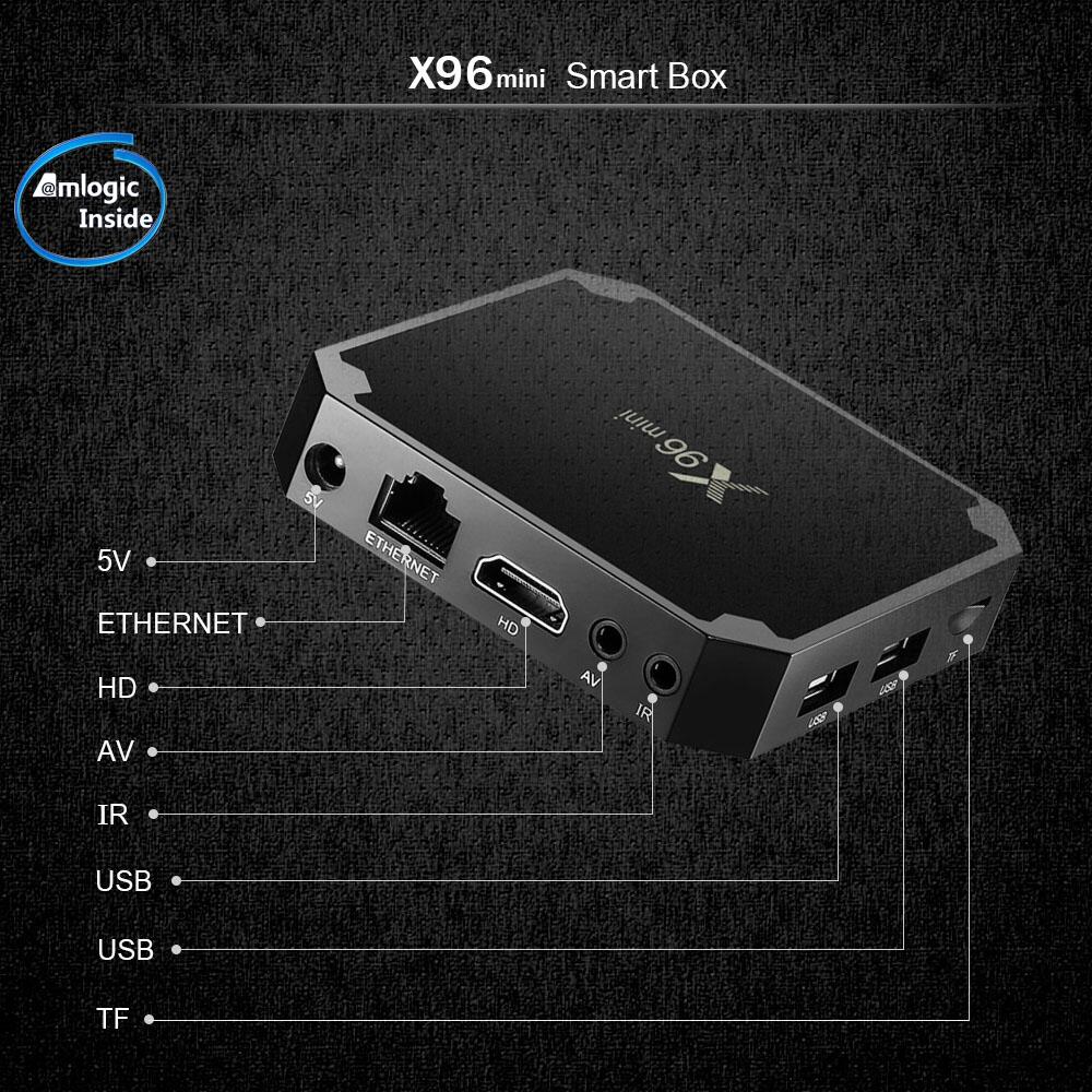 The Newest Delight in TV Boxes: X96mini Amlogic S905W2 smart tv boxes